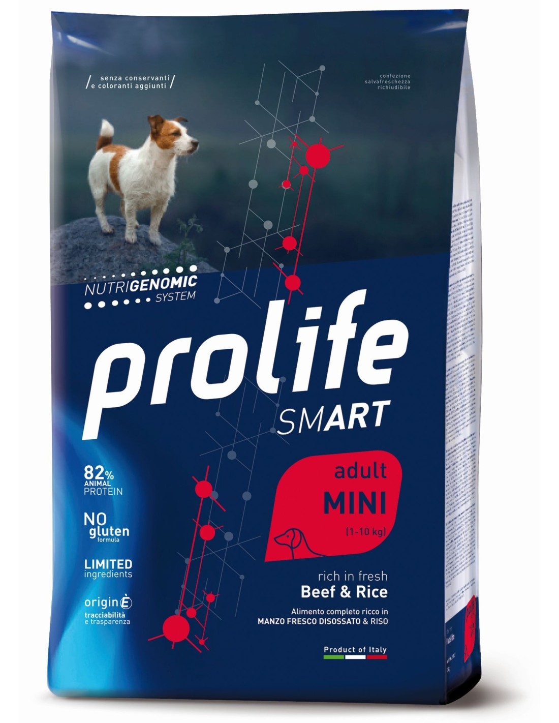 Prolife Smart Adult Mini Manzo e Riso 2 kg Prolife Smart Adult Mini Manzo e Riso 2 kg
